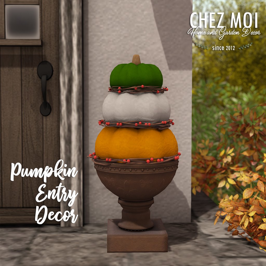 Chez Moi – Pumpkin Entry Decor