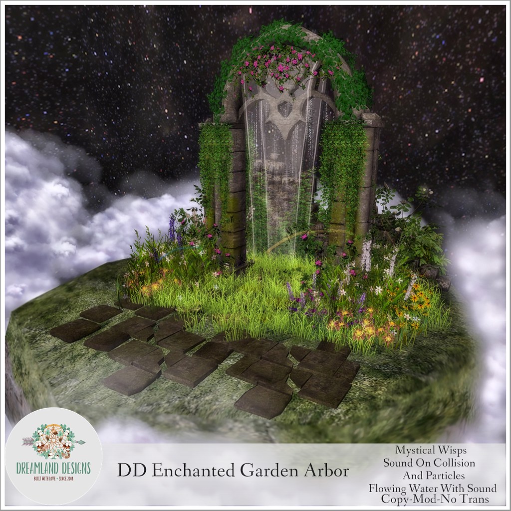 Dreamland Designs – Enchanted Garden Arbor