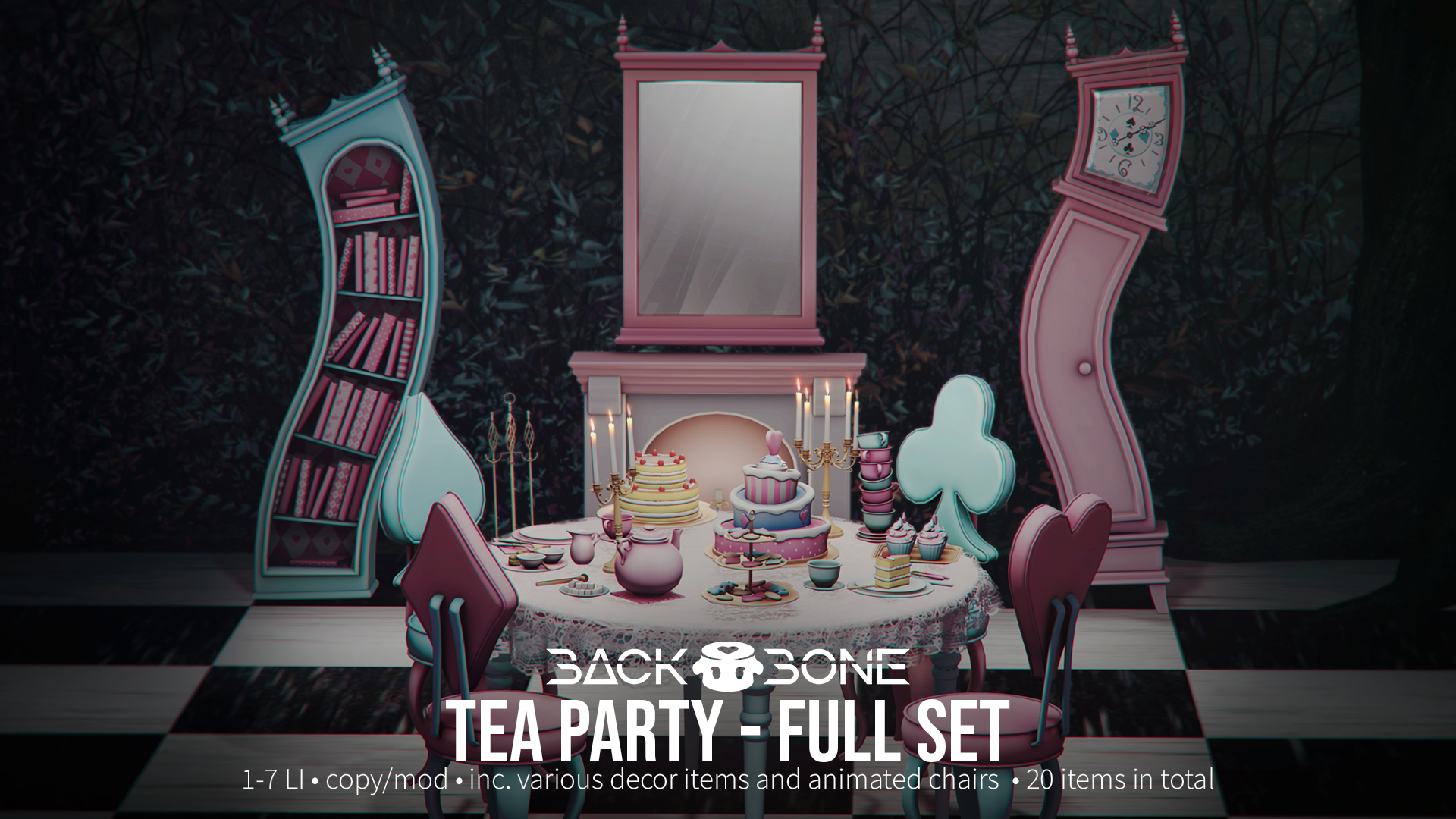 BackBone – Tea Party Full Set