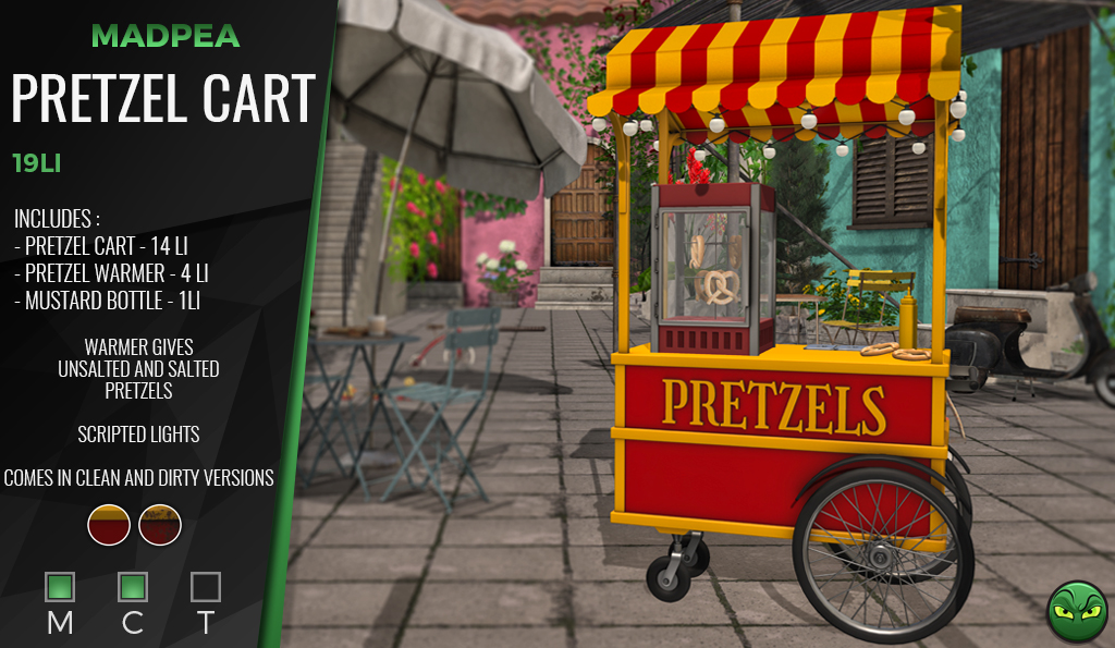 MadPea – Pretzel Cart