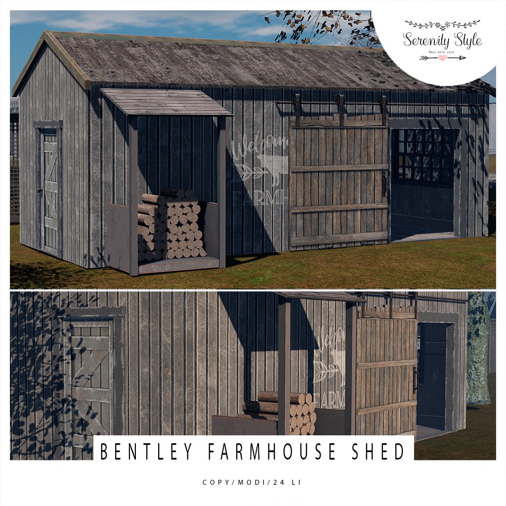 Serenity Style – Bentley Farmhouse Shed