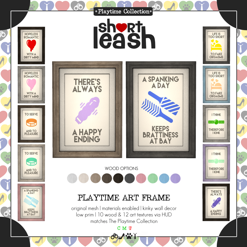 Short Leash – Playtime Art Frame