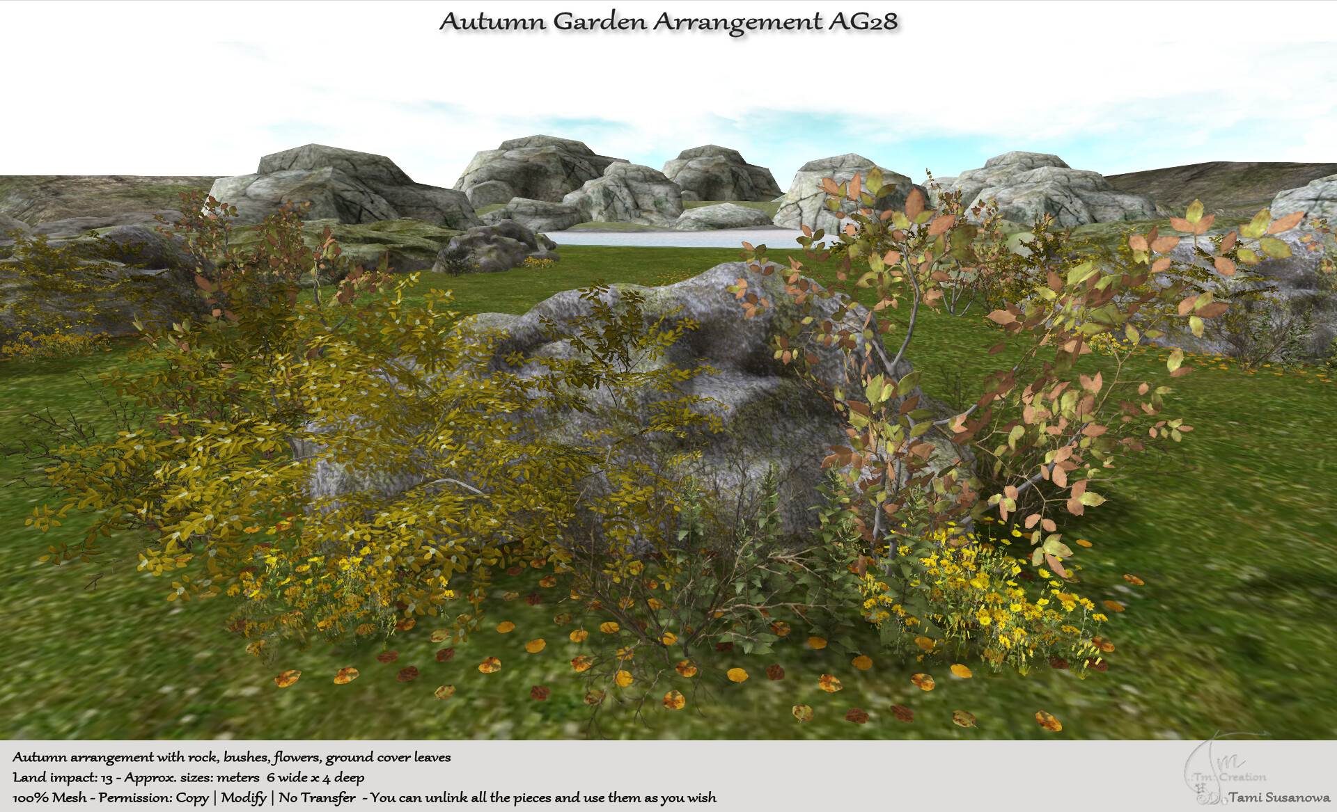 Tm Creation – Autumn Garden Arrangement