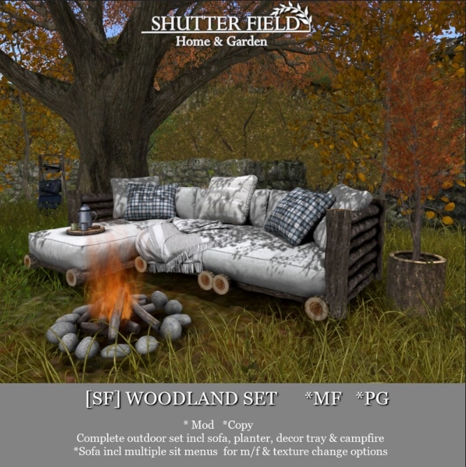 Shutter Field – Woodland Set