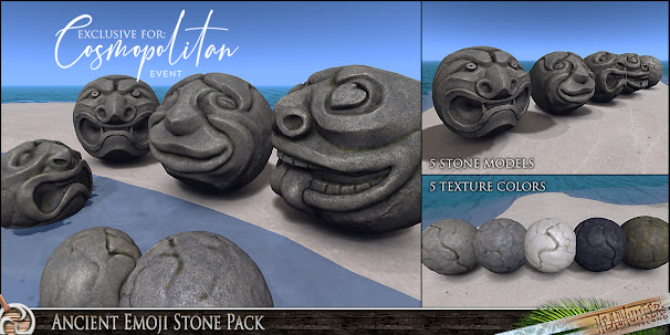 Headhunters Island – Ancient Emoji Stone Pack