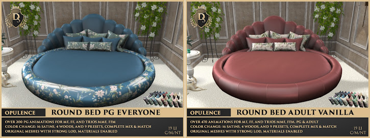 Dictatorshop – Opulence Round Bed