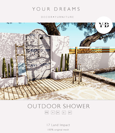 Your Dreams – Outdoor Shower