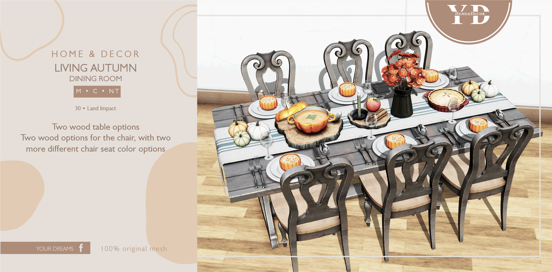 Your Dreams – Living Autumn Dining Room