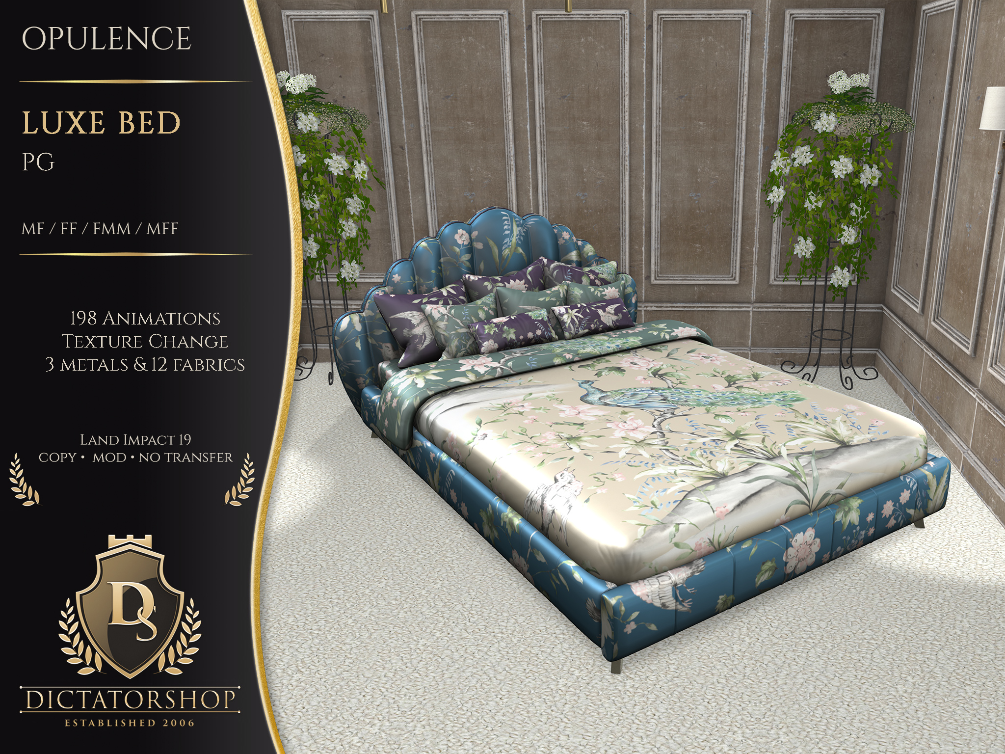 Dictatorshop – Opulence Luxe Bed