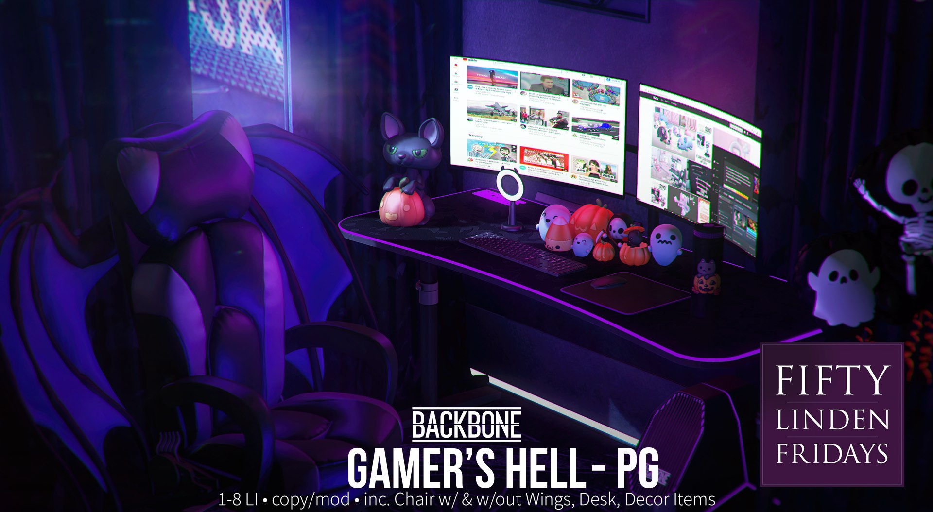 BackBone – Gamer’s Hell PG