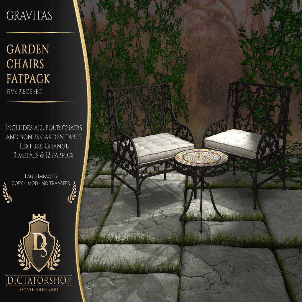 Dictatorshop – Gravitas Garden Chair