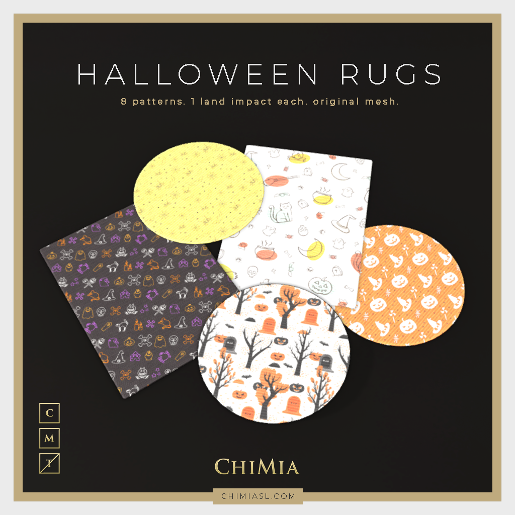 ChiMia – Halloween Rugs