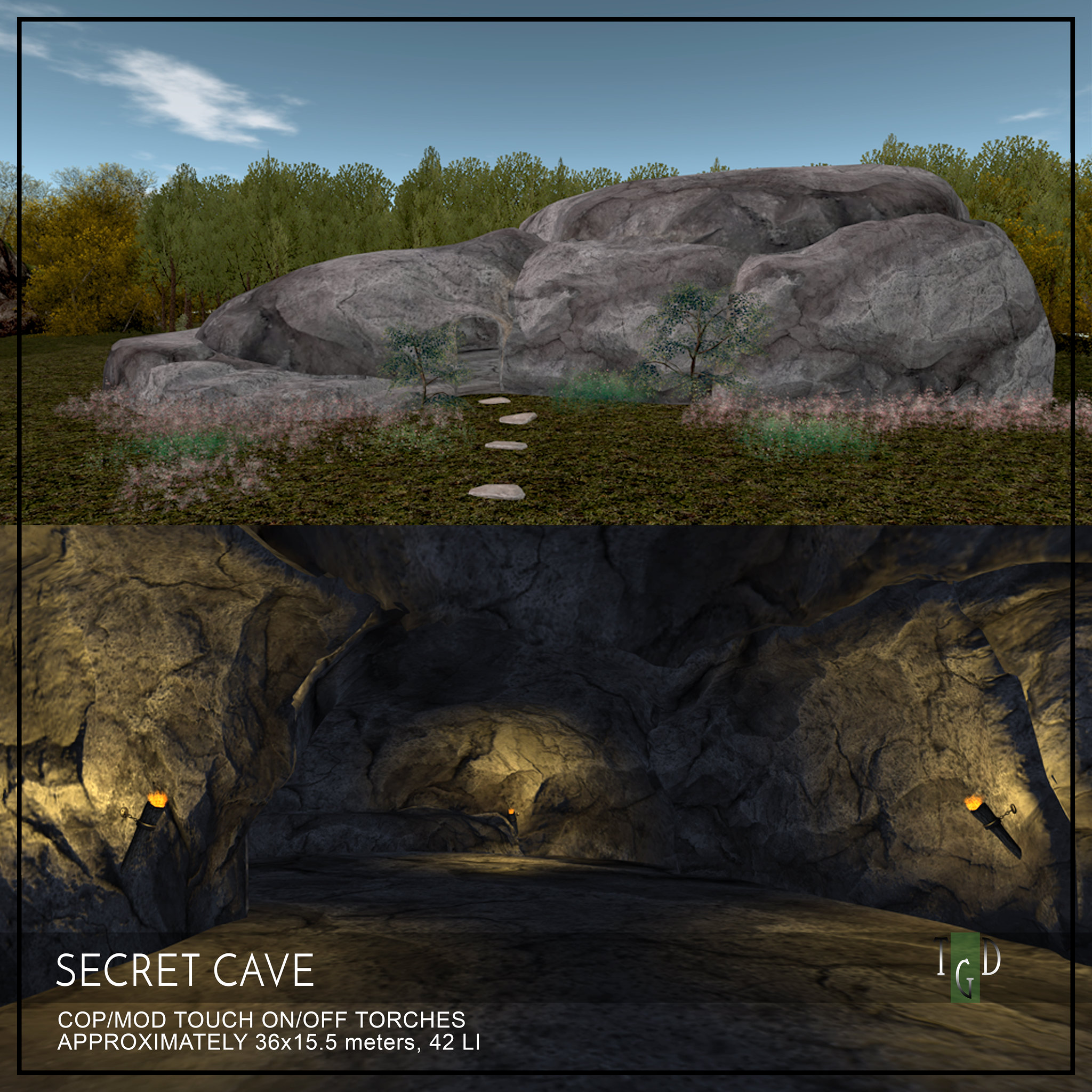 The Green Door – Secret Cave