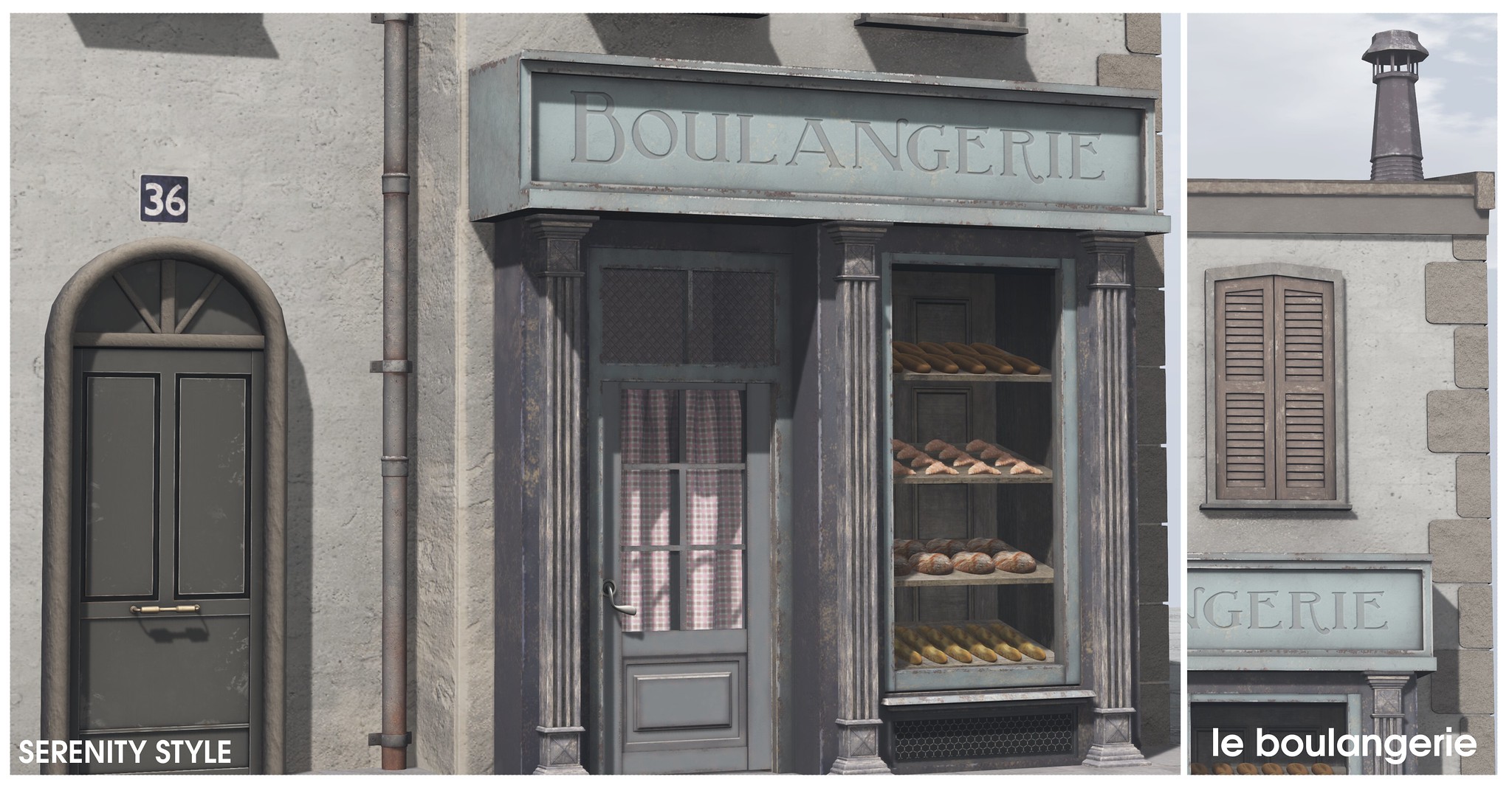 Serenity Style – Le Boulangerie Facade