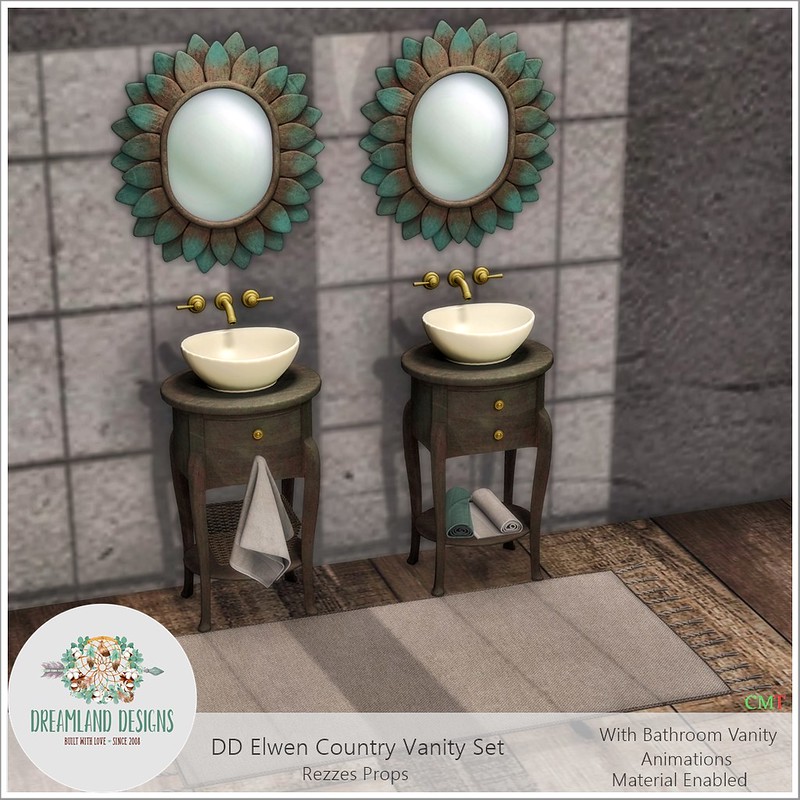 Dreamland Designs – Elwen Country Vanity Set