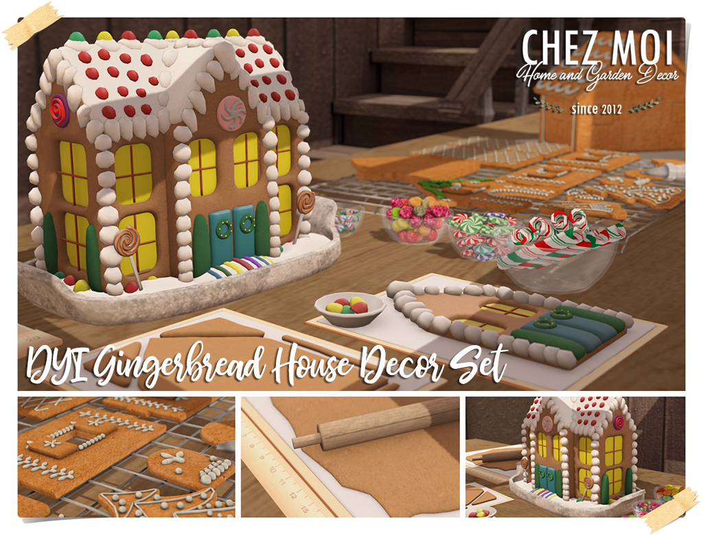 Chez Moi – DYI Gingerbread House Kit