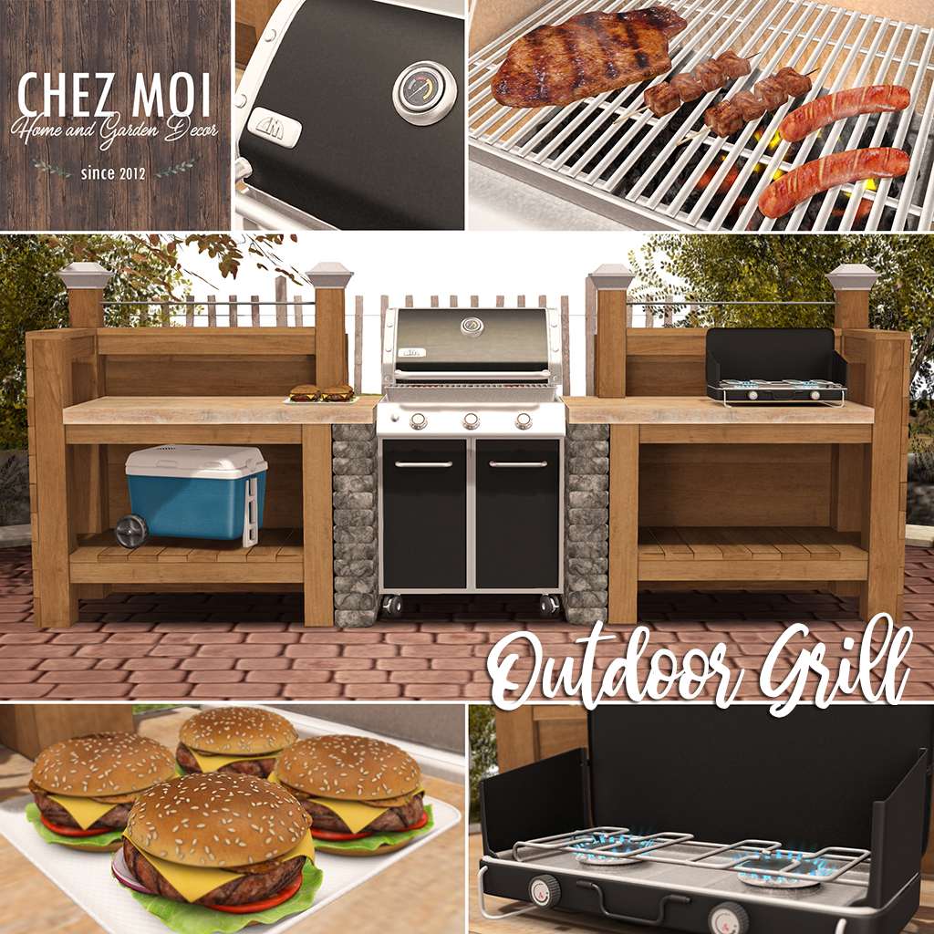 Chez Moi – Outdoor Grill Set