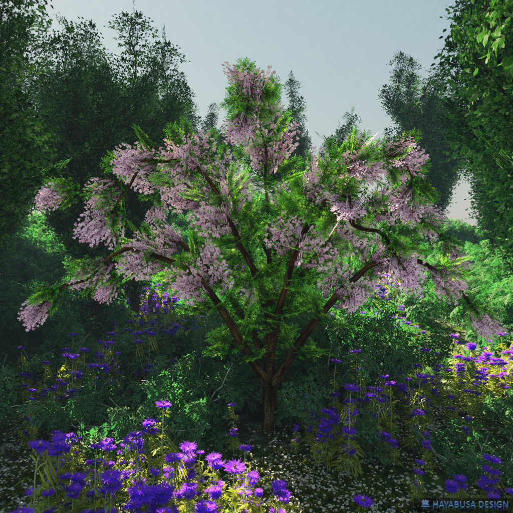 Hayabusa Design – Rain Of Flower Trees