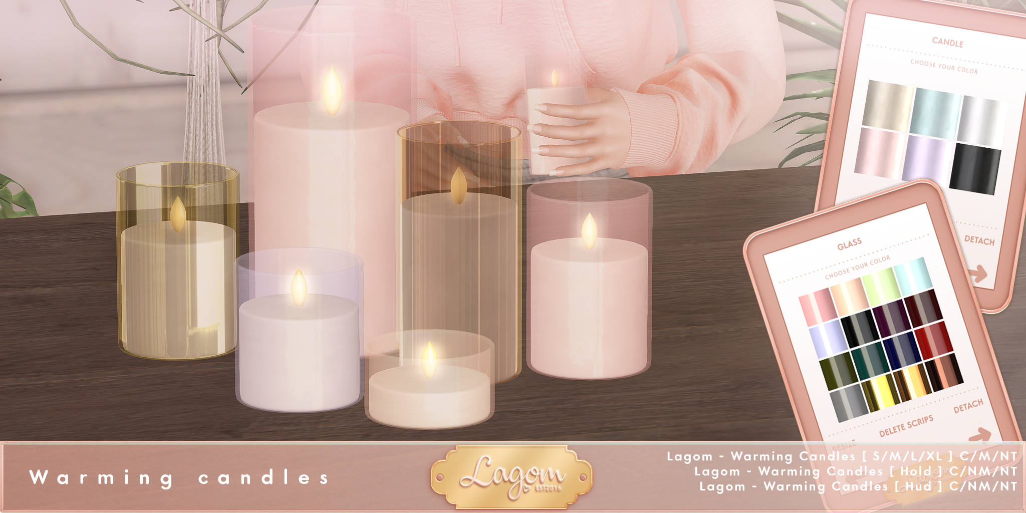Lagom – Warming Candles Set