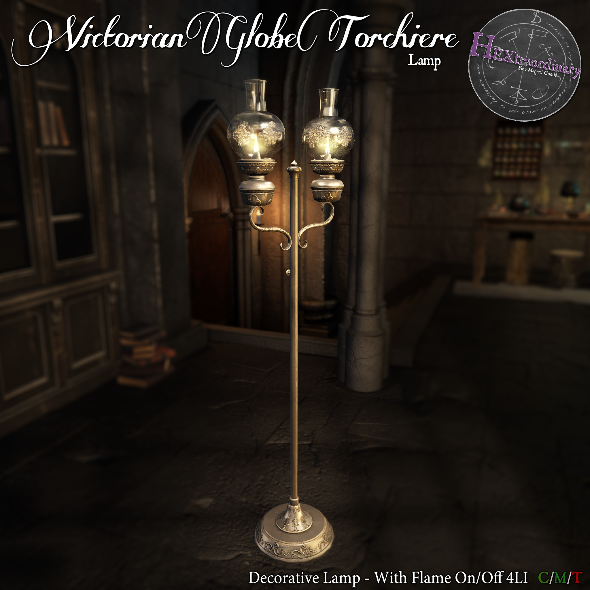 HEXtraordinary – Victorian Torchiere