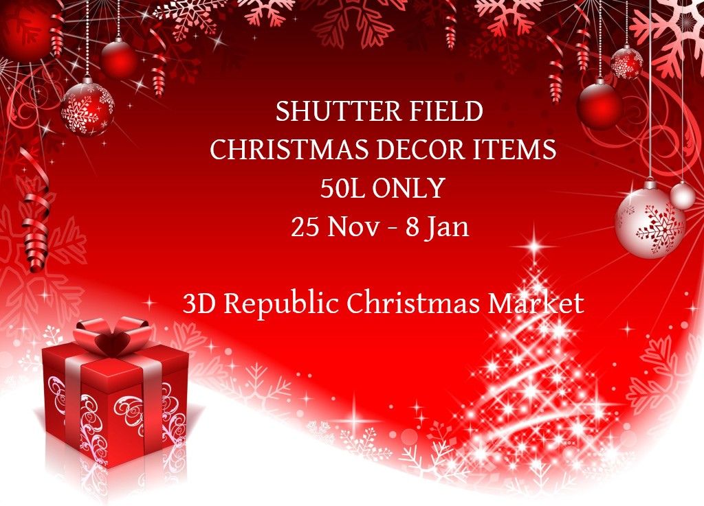 Shutter Field – 3D Republic Christmas Market