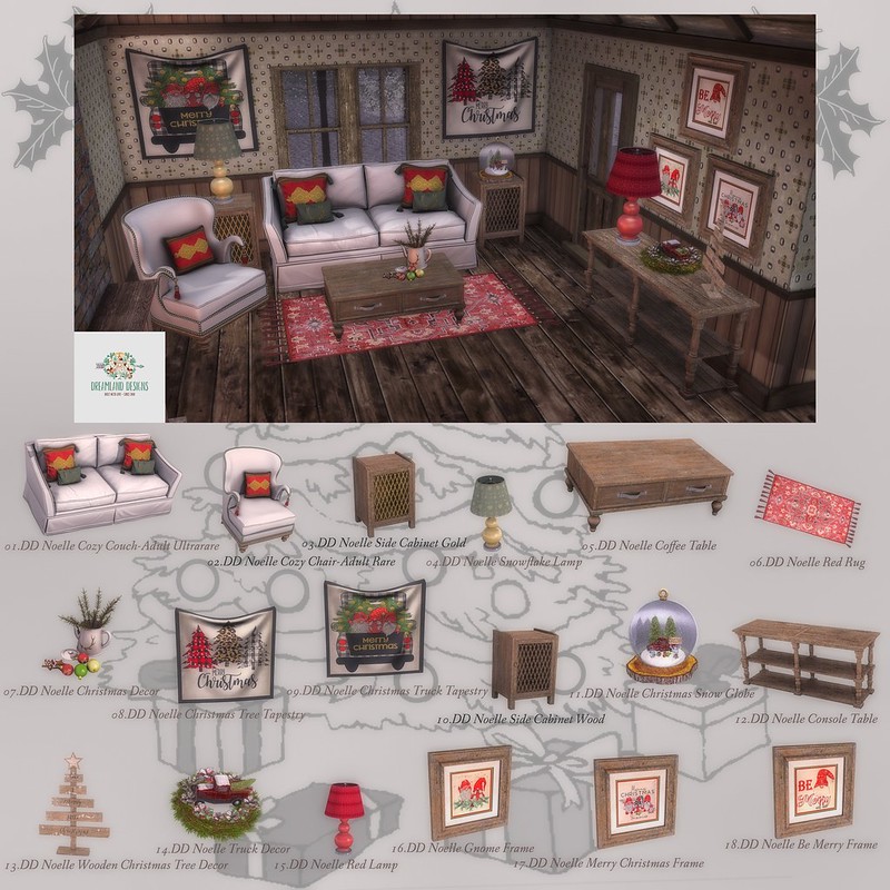Dreamland Designs –  Noelle Cozy Livingroom Set