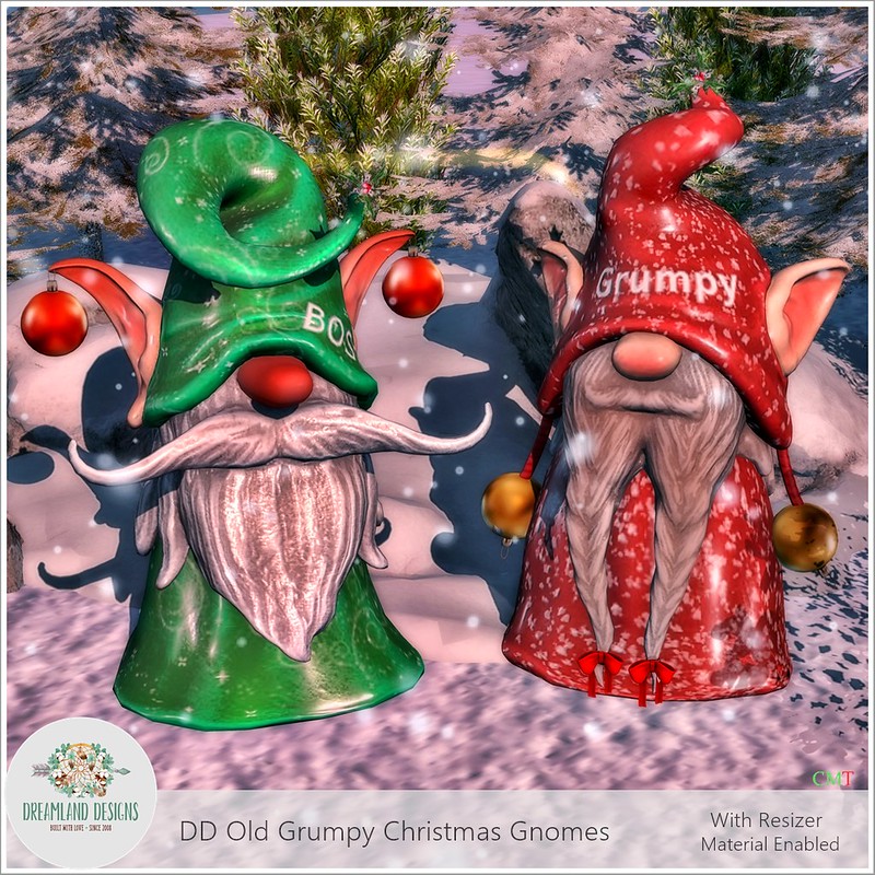 Dreamland Designs – Old Grumpy Christmas Gnomes
