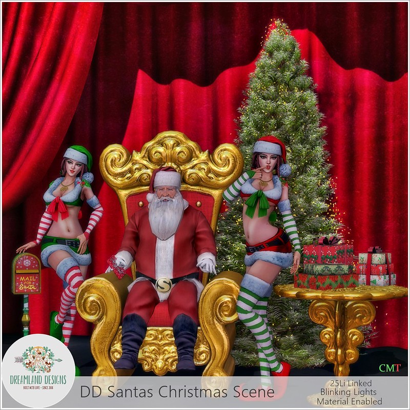Dreamland Designs – Santas Christmas Scene