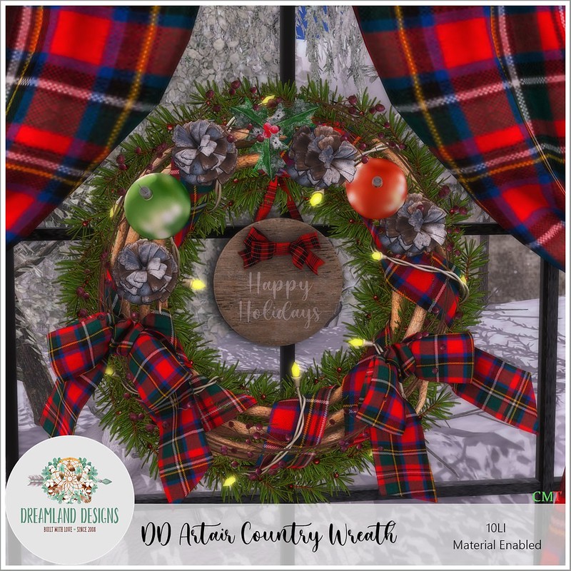 Dreamland Designs –  Artair Country Wreath