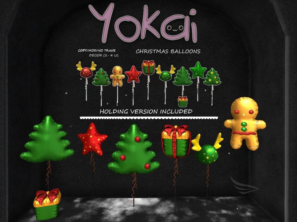 Yokai – Christmas Balloons