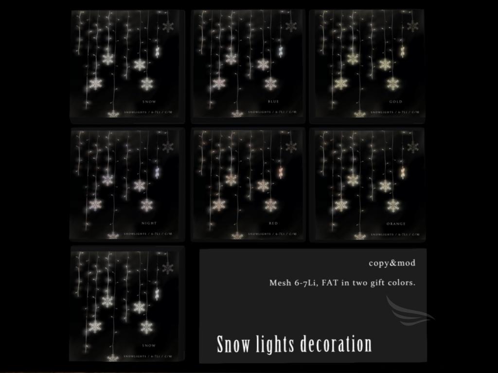Anc, Ltd – Snow Lights Decorations