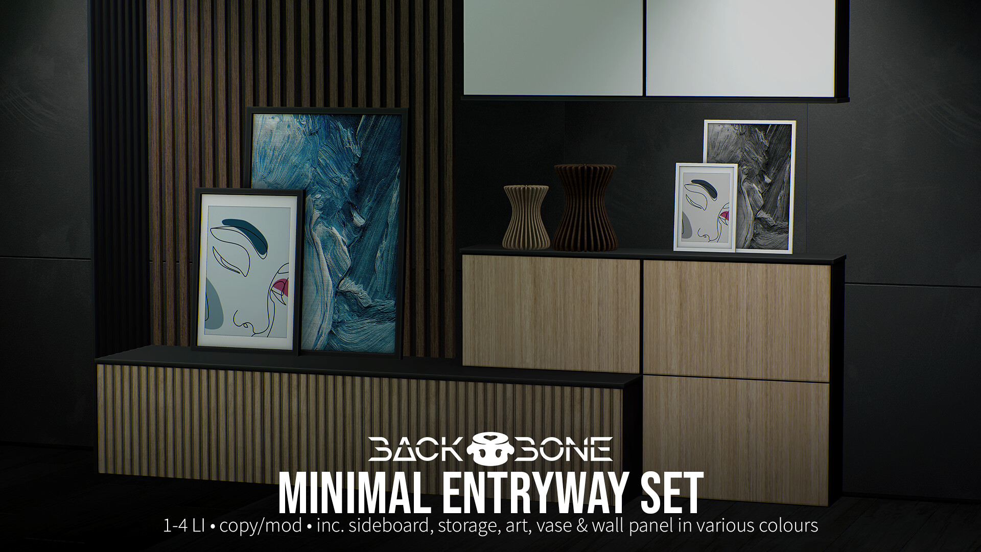 BackBone – Minimal Entryway Set