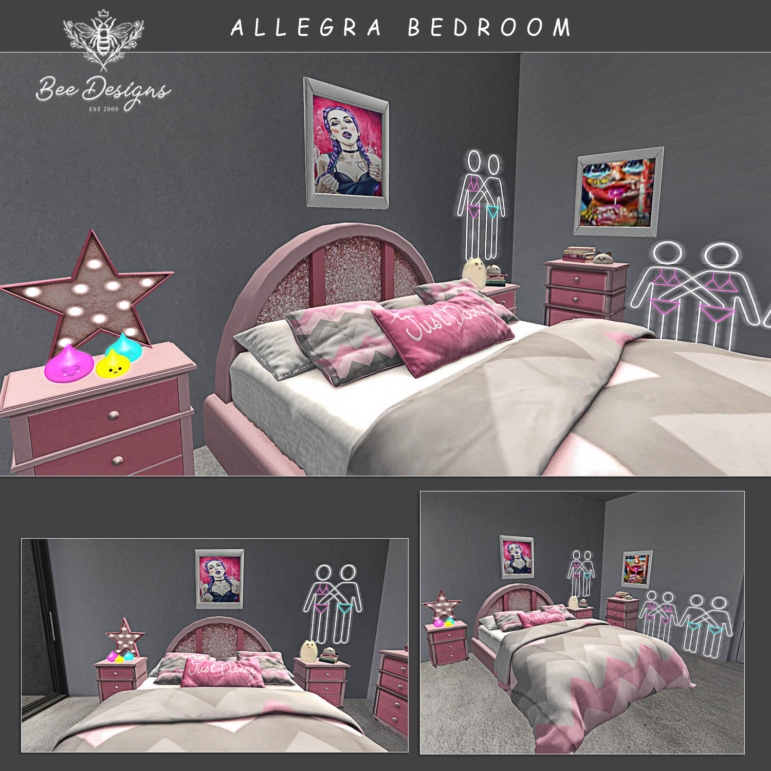Bee Designs – Allegra Bedroom