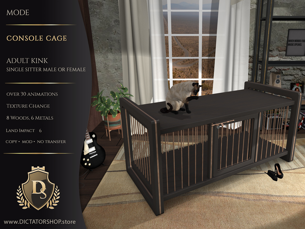 Dictatorshop – Mode Console Cage