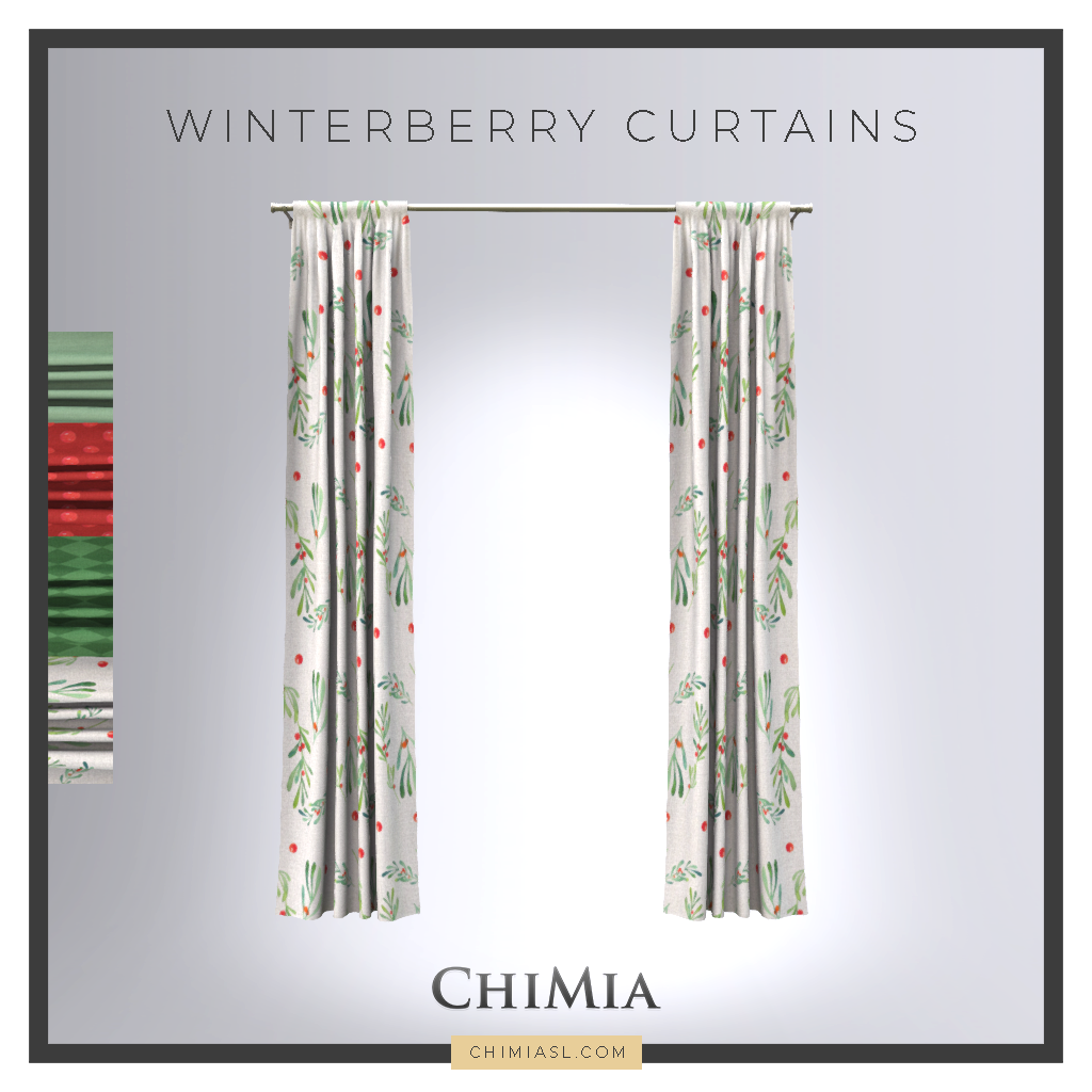 ChiMia – Winterberry Curtains