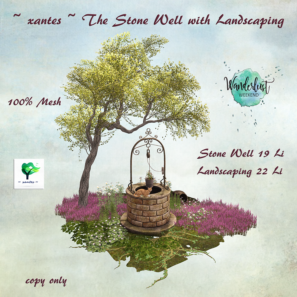 xantes – The Stone Well With Landscaping