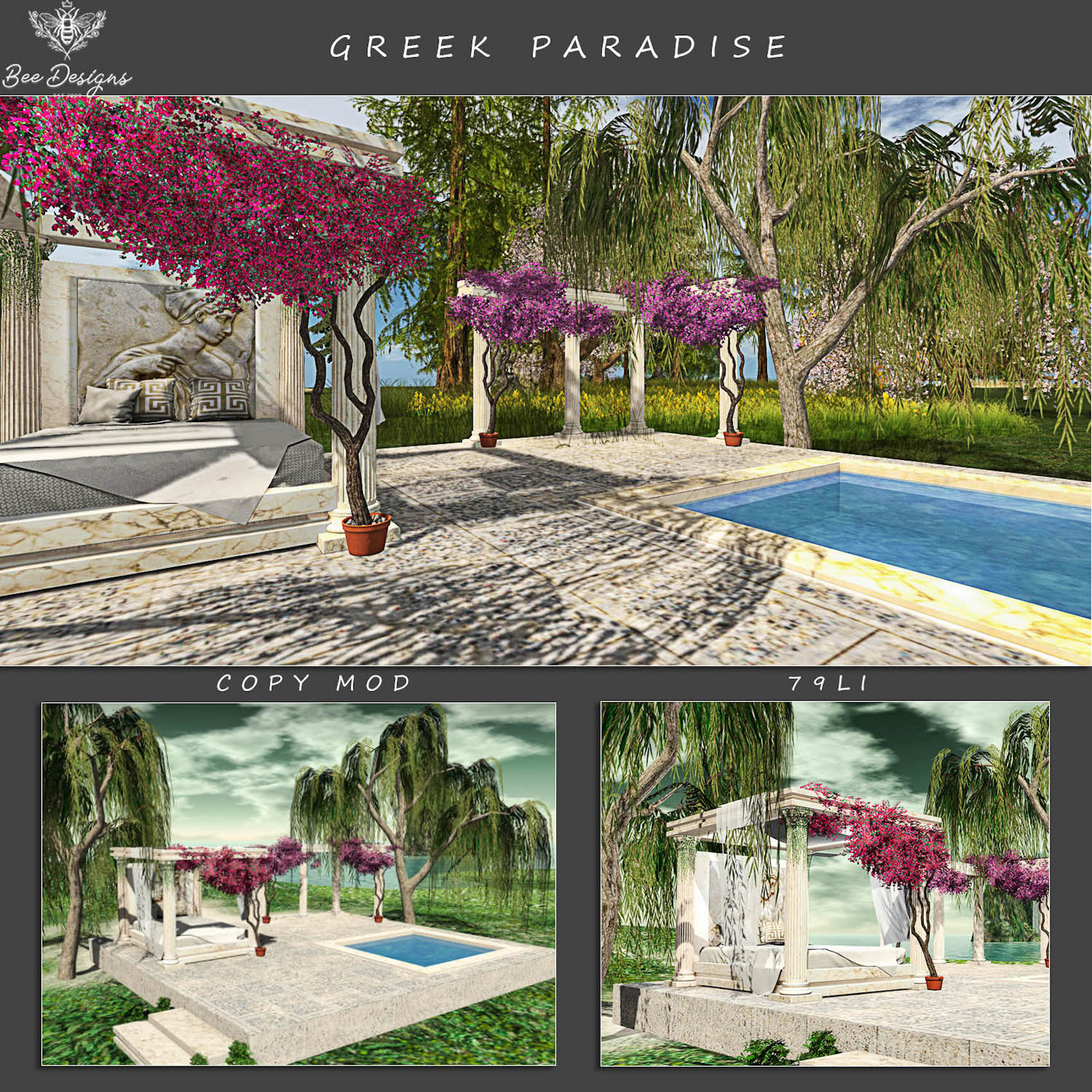 Bee Designs – Greek Paradise