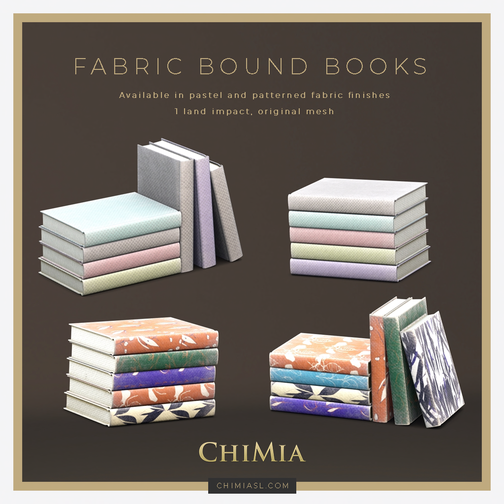 ChiMia – Fabric Bound Books