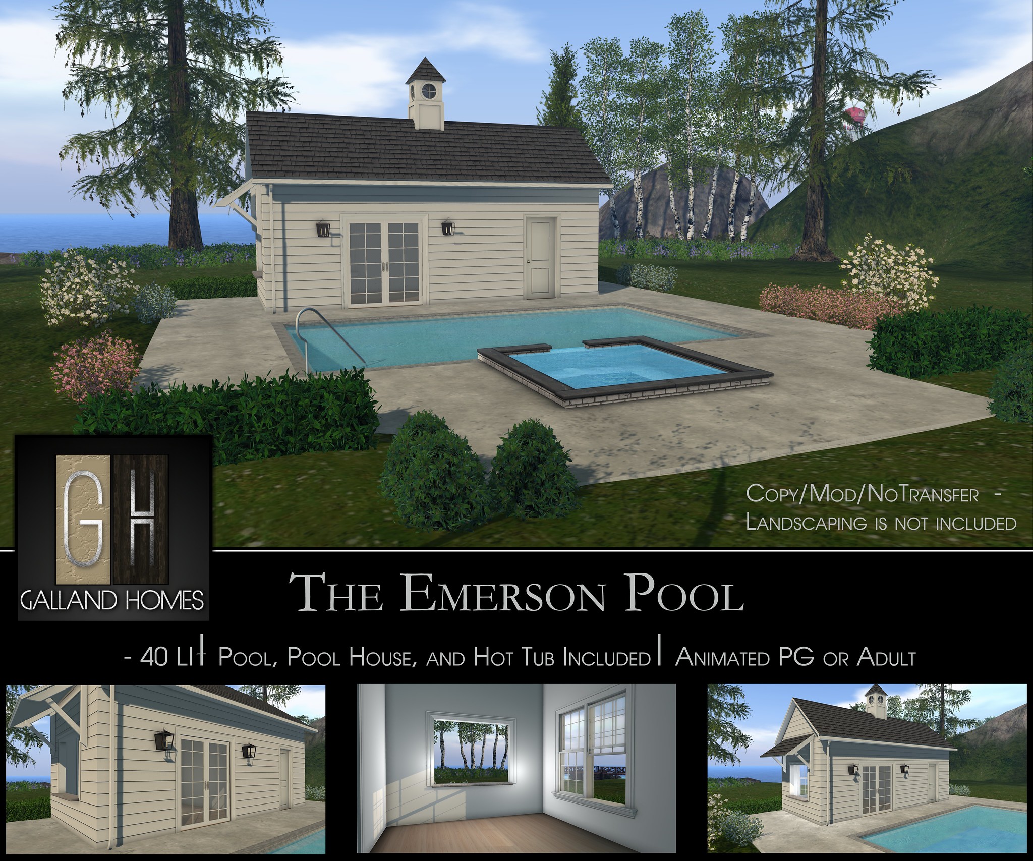 Galland Homes – The Emerson Pool
