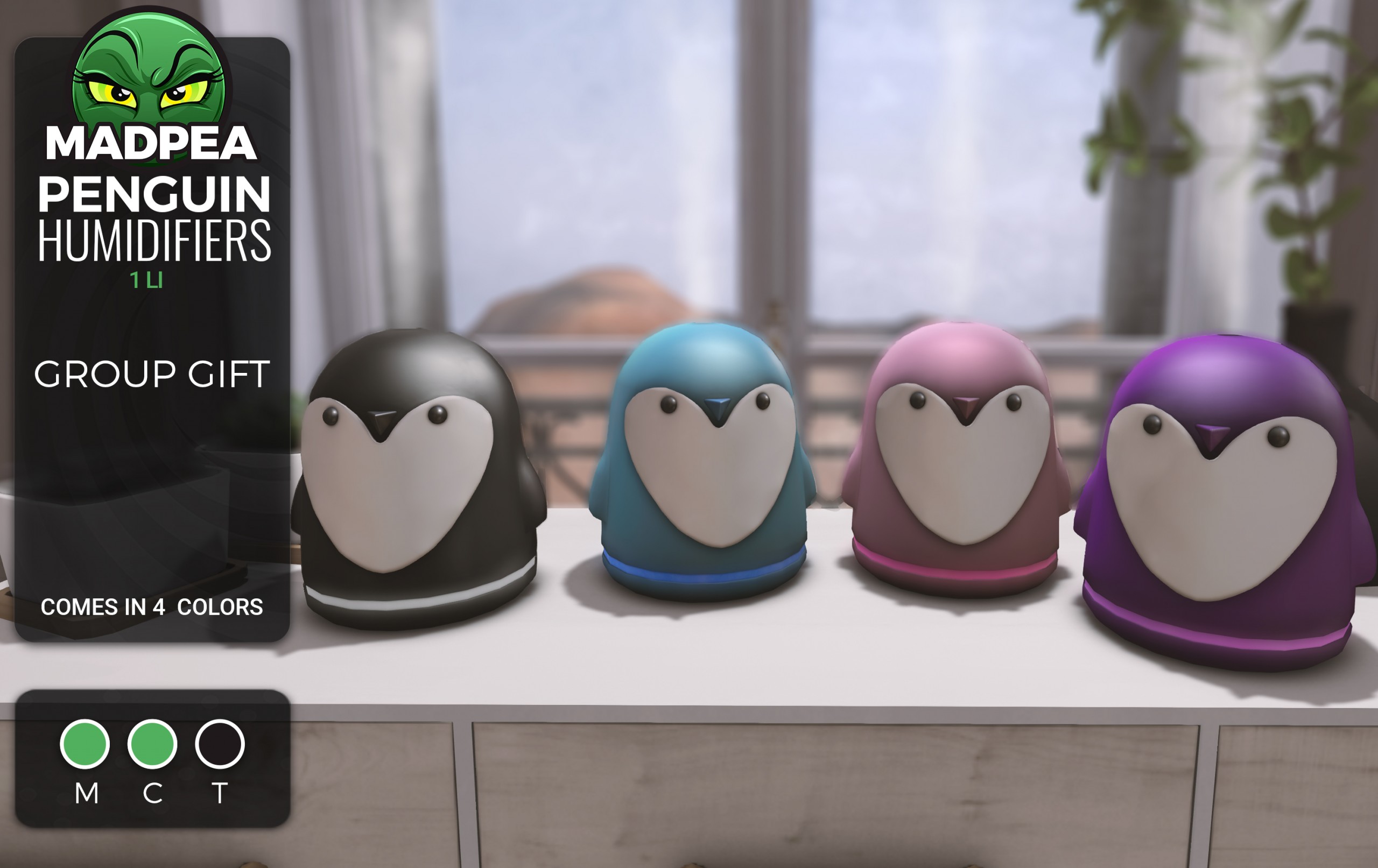 MadPea – Penguin Humidifiers