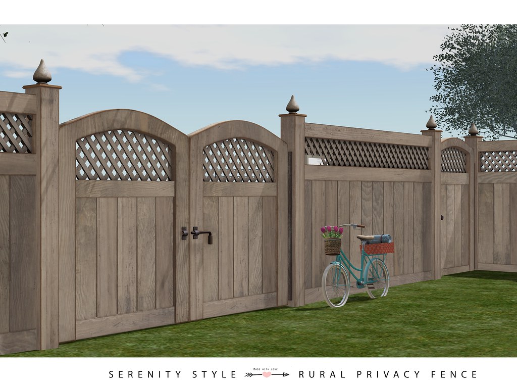 Serenity Style – Rural Privacy Fence
