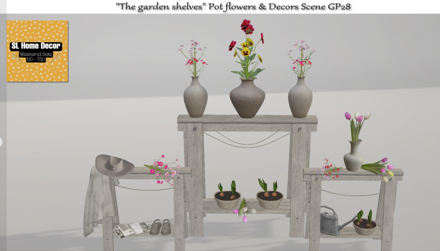 TM Creation – The Garden Shelves