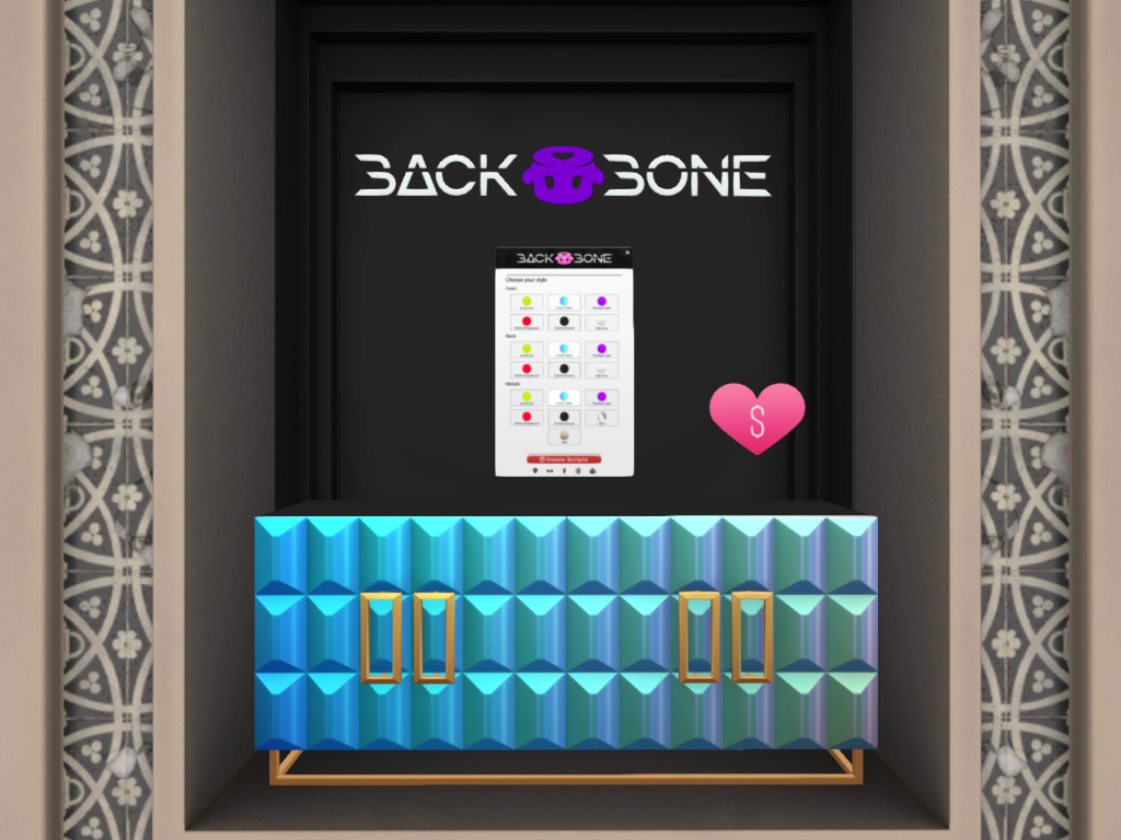 BackBone – Geometric Sideboard