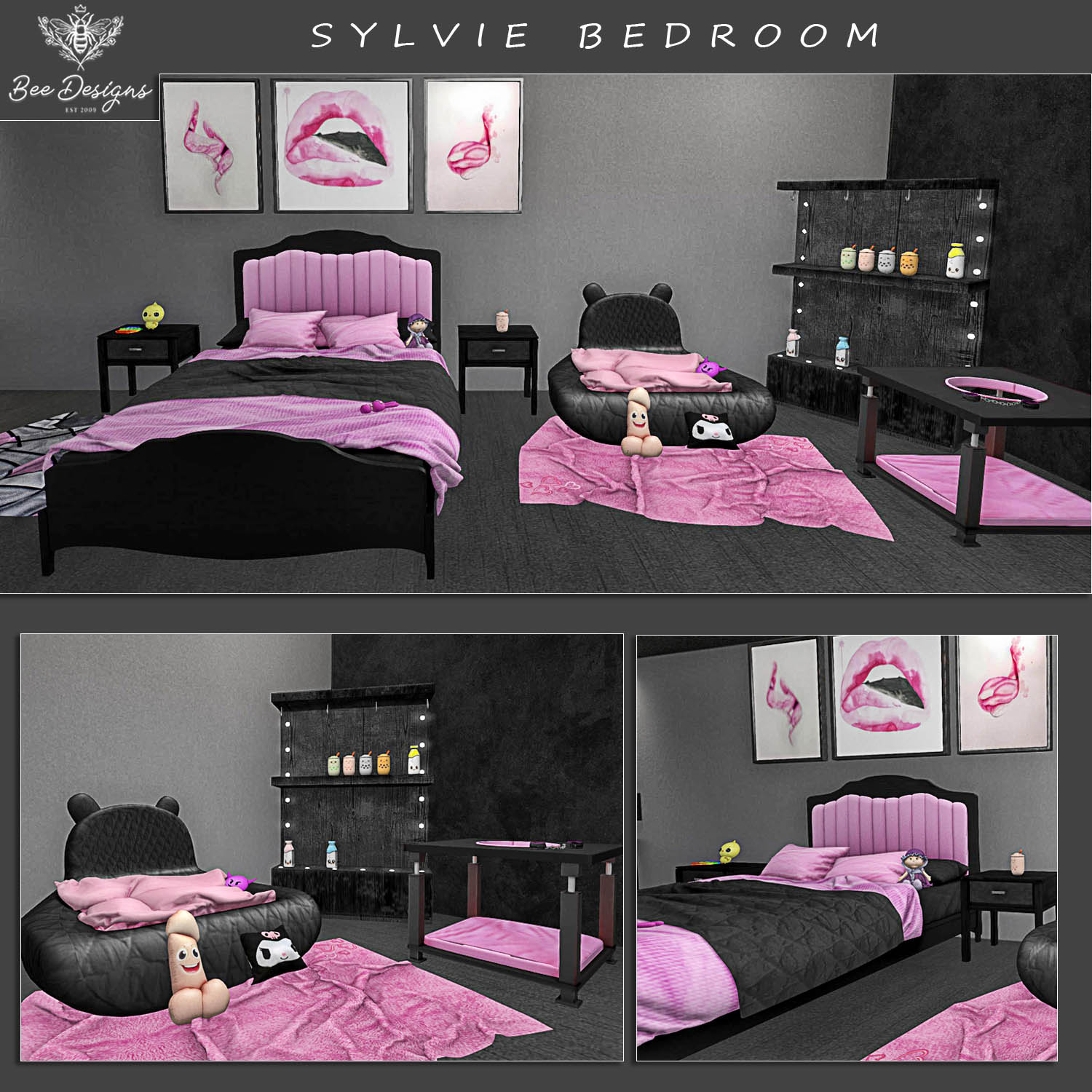 Bee Designs – Sylvie Bedroom