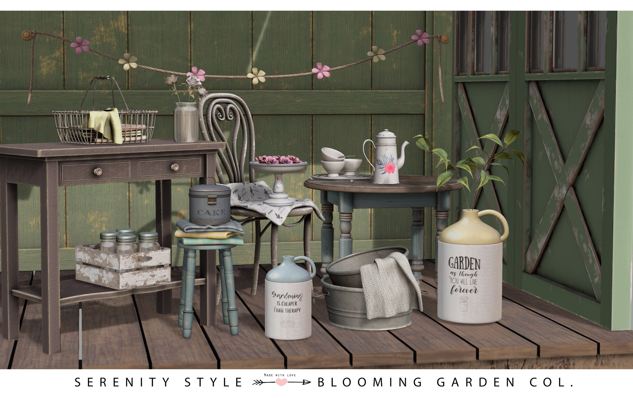 Serenity Style – Blooming Garden