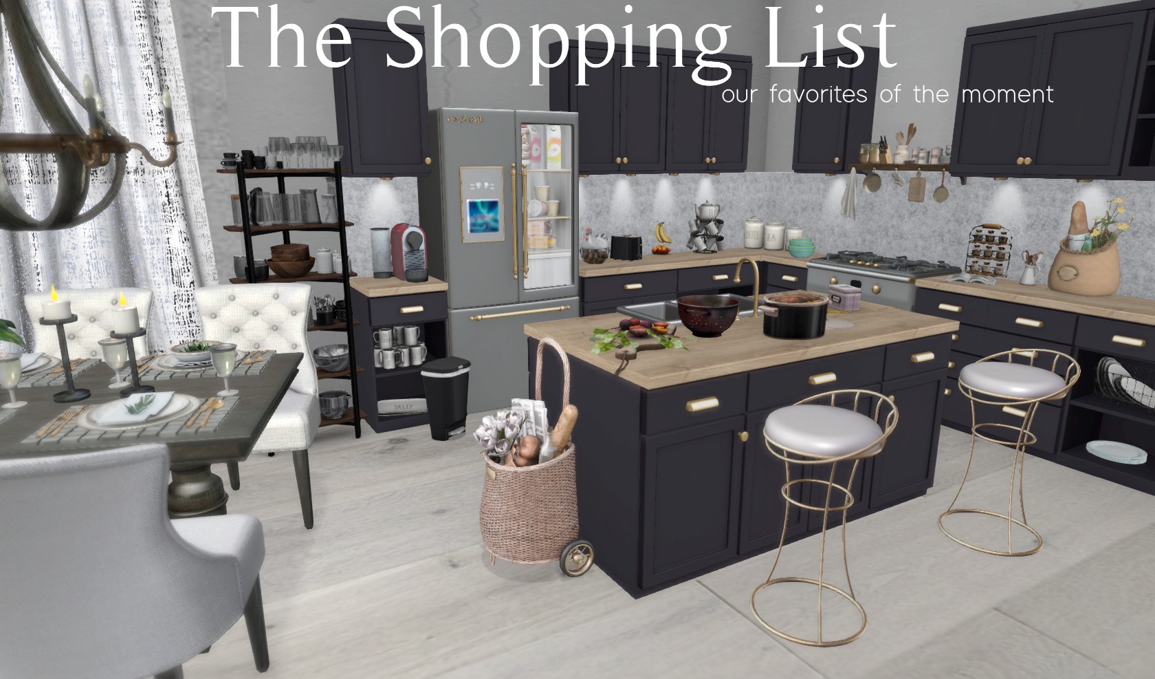 Shopping List – Modern Kitchens