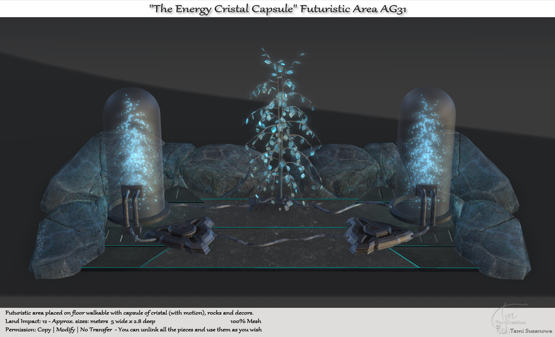 Tm  Creation – “The Energy Cristal Capsule”