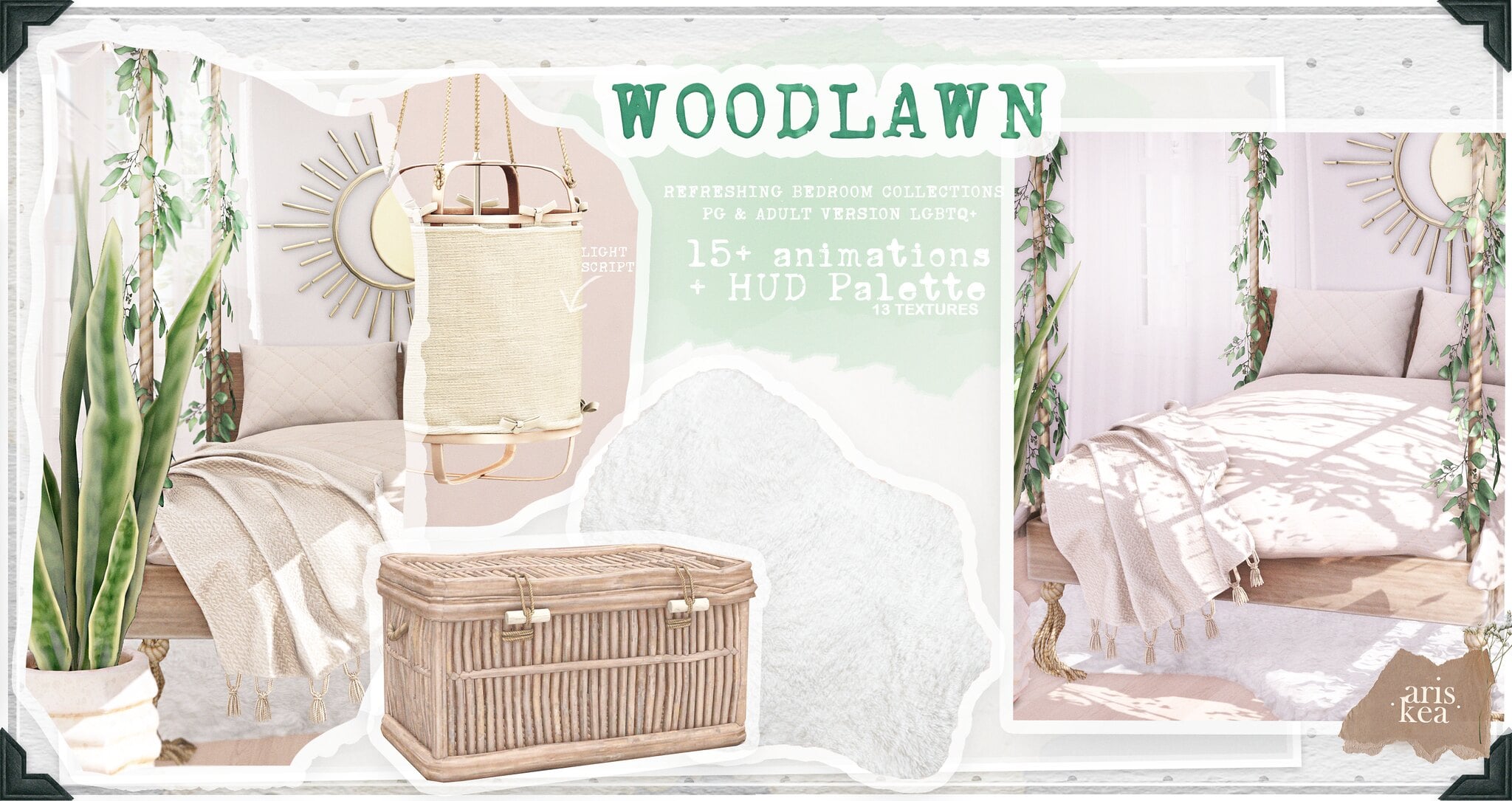 Ariskea – Woodlawn Bed. Collection