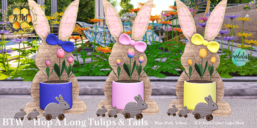 BTW – Hop A Long Tulips