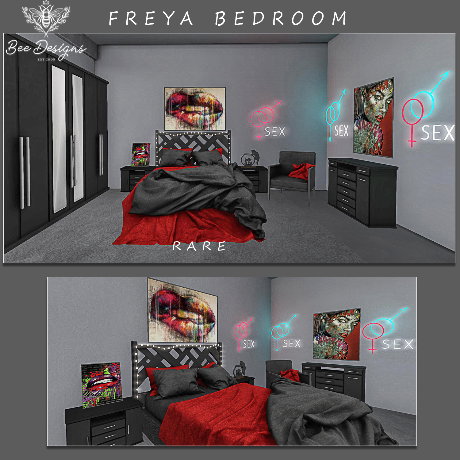 Bee Designs – Freya Bedroom